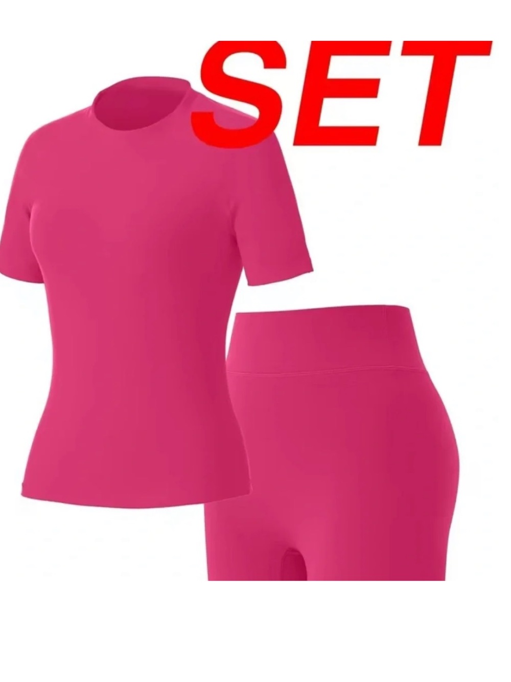 Women's Pink Active Lounge Set